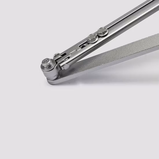 Ferme-porte réglable en aluminium ignifuge CE et UL pour 30 personnes